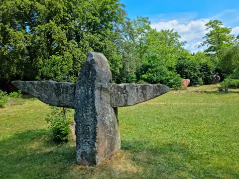 Skulptur in Weißenseifen