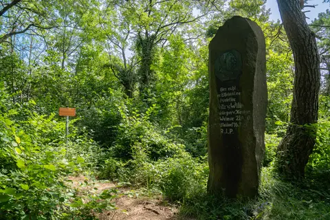 Das Grab von Fritz von Wille