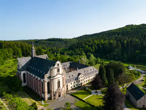 Nordostseite der Abtei