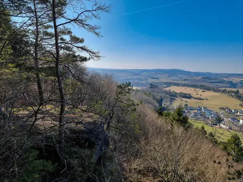 Blick von der Munterley (Nord) in Richtung Auberg