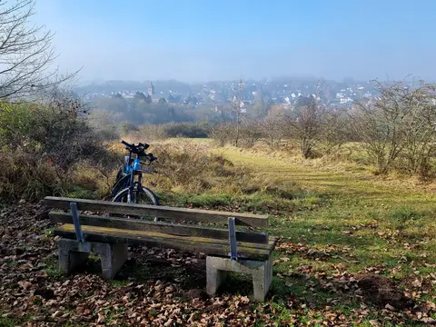 Blick hinunter nach Hillesheim