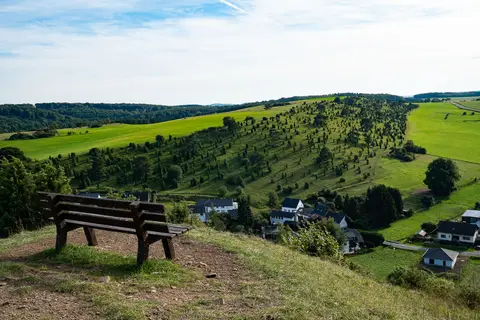 Blick vom Kalvarienberg in Richtung Süden