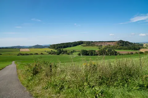 Blick in Richtung Lavagrube Walsdorf