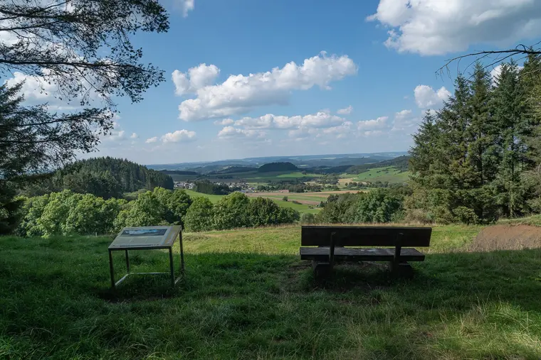 Radtour zum Mühlenberg, Ernstberg und Döhmberg