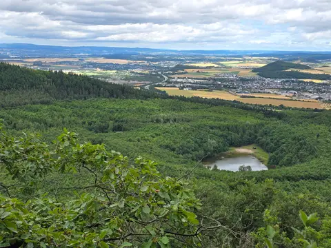 Blick auf den Krufter Waldsee